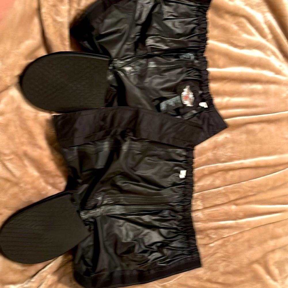 Harley Davidson Motorcycles Rain Slip Resistant Boot Covers Gaiters Size XL NEW - Picture 6 of 6
